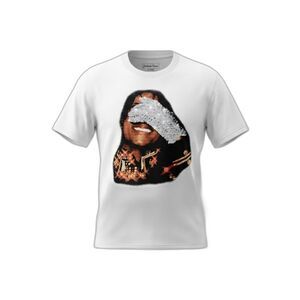 Michael Jackson T Shirt Men XL Headgear Classics White Graphic Streetwear MJ